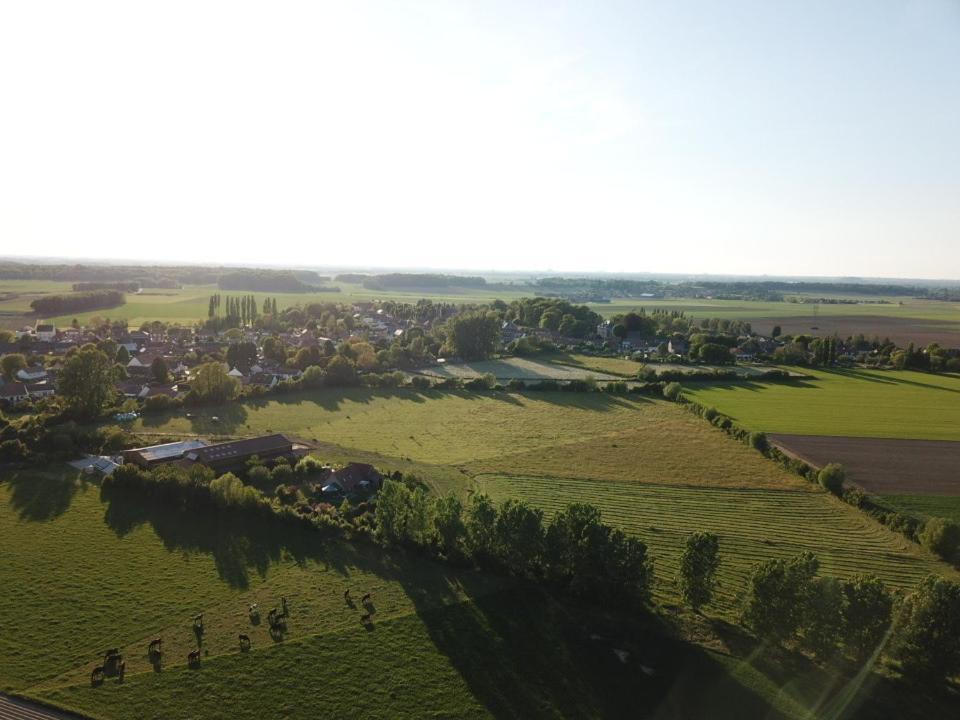 Le Chalet De La Ferme Du Tertre Villers-au-Tertre Zimmer foto